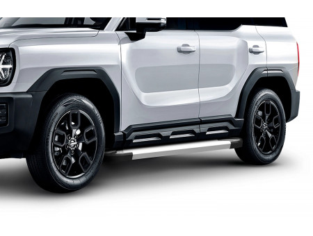 Пороги-площадка "Silver" Haval H3